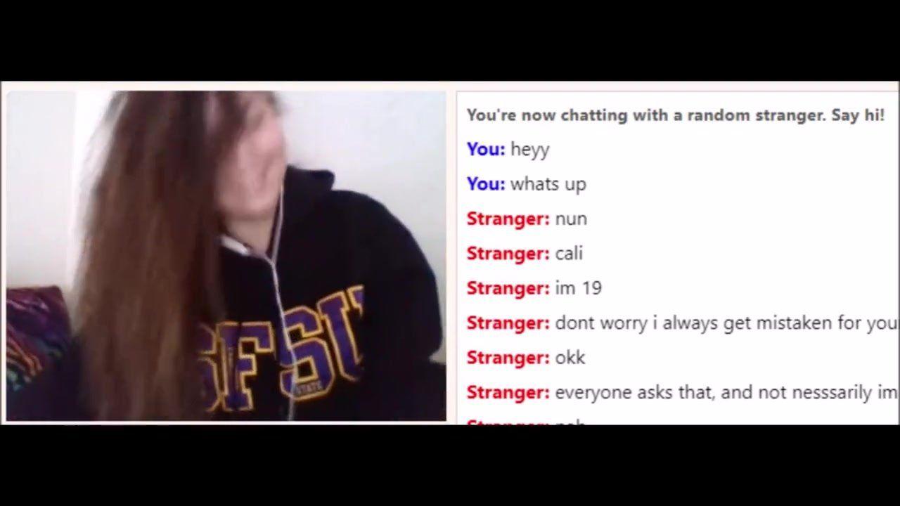 best of Girl almost caught omegle gets