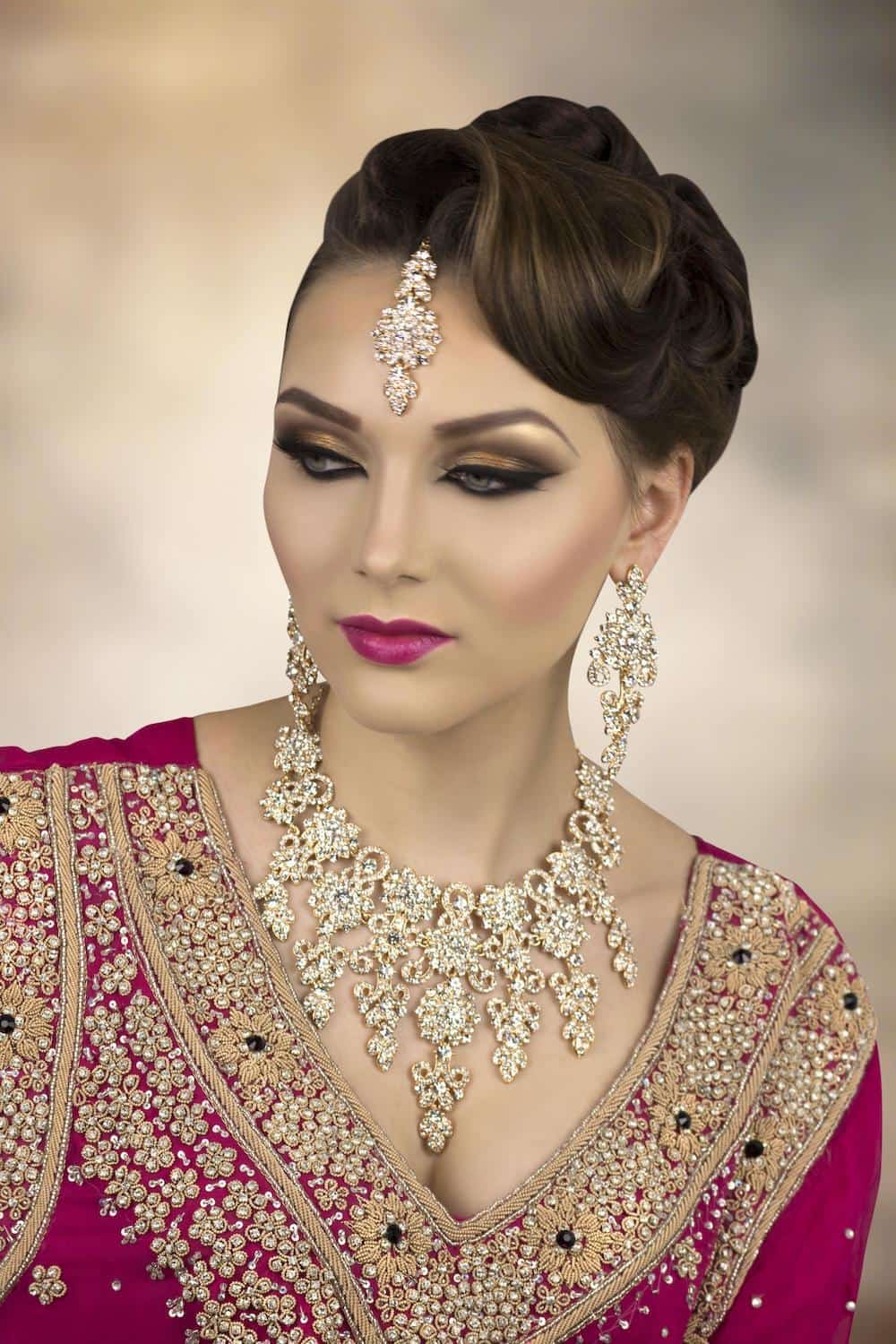 best of Hair up bridal and Asian make