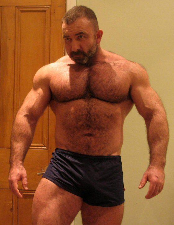 best of Man mature muscle naked Hairy