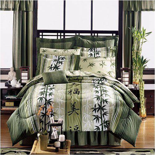 Asian pattern king comforter sets