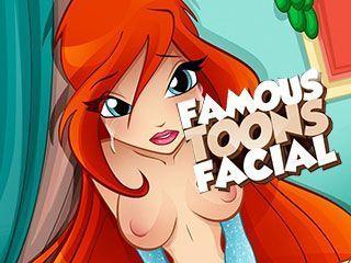Famous toons facial