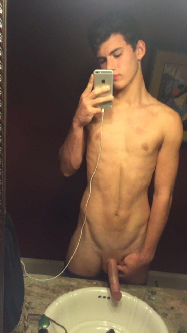 Shaved nude horny men