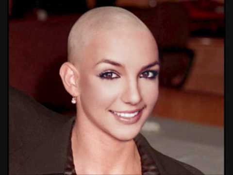 Britney head shaved