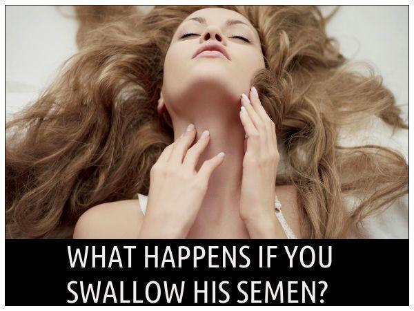 Is sperm swallowing okay