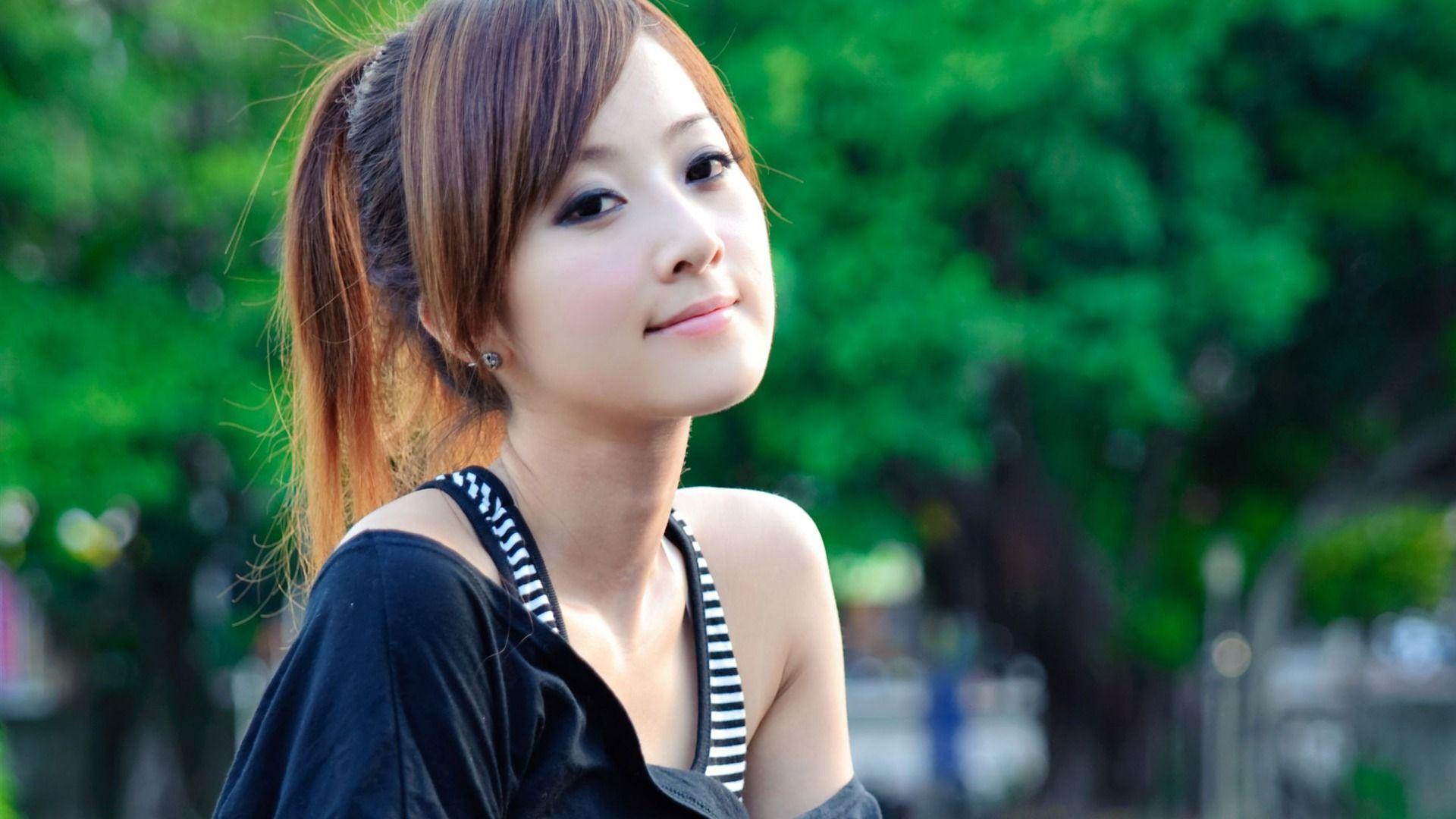Asian cute face girl