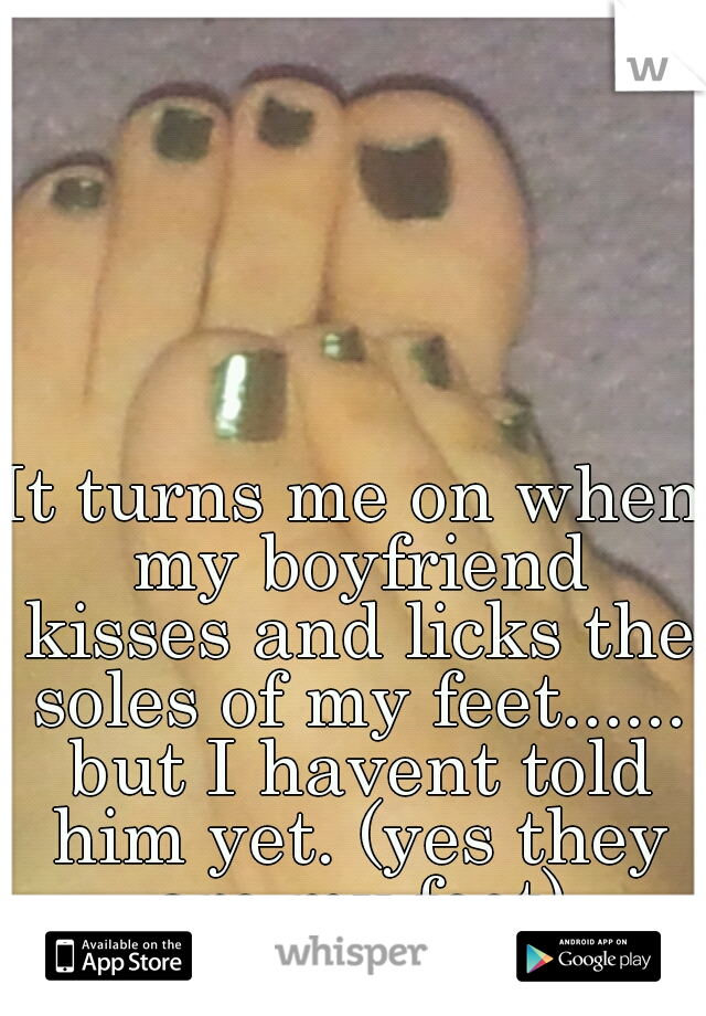 Lick my soles