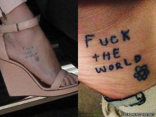 best of Tatto Fuck the world