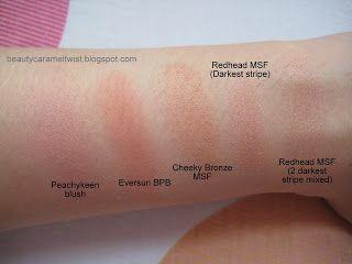 best of Msf swatches Redhead