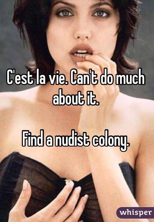 best of A colony Find nudist