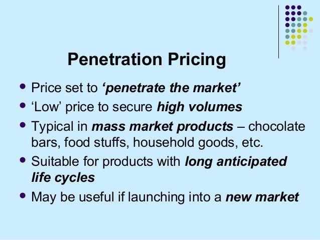 Mass market penetration