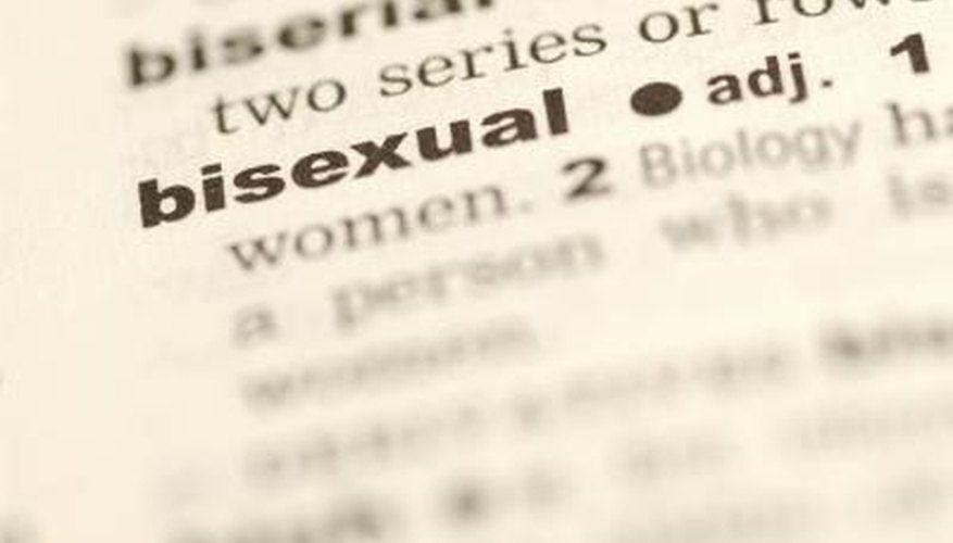 best of A Tell of tale bisexual signs