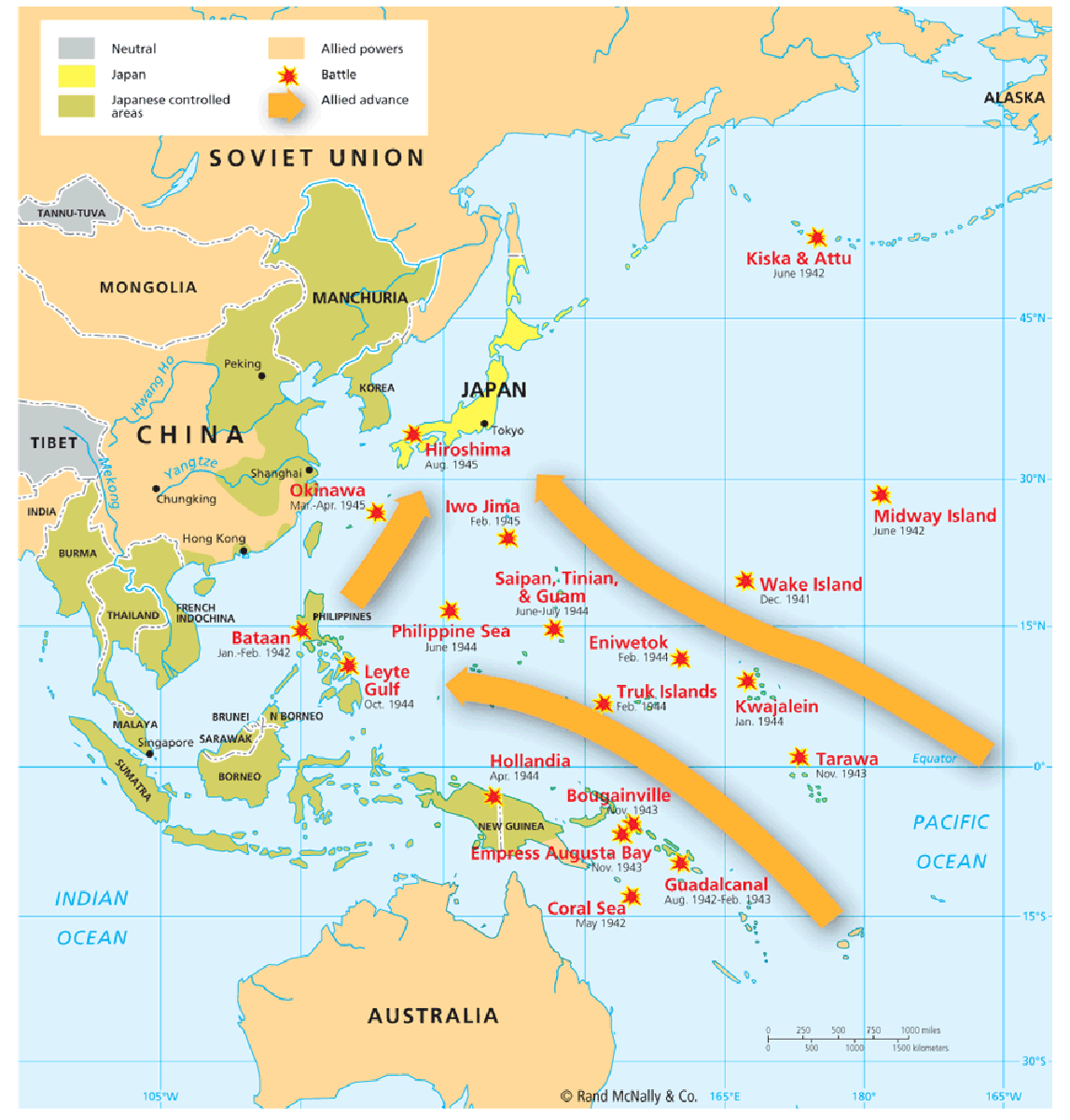 Asian battles of world war 2