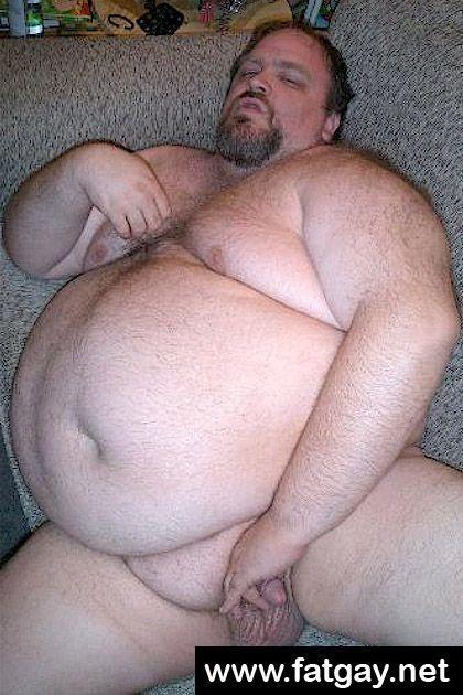 Gay chubby man nude