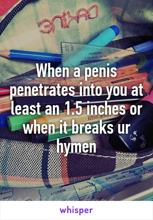 best of Penetrates How penis