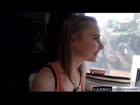 Catarina gets her teen Russian pussy plowed on a speeding train. Teens xxx video