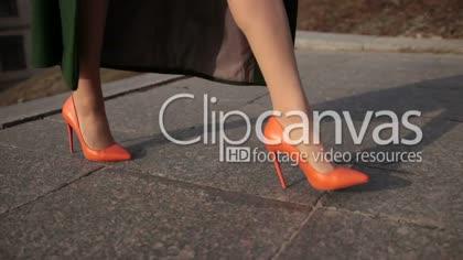 Sexy high heels video clip