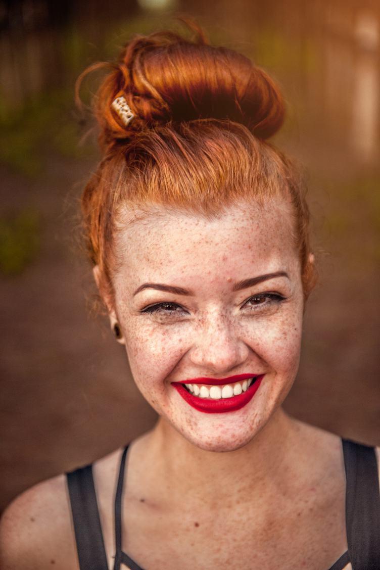 French F. reccomend Free natural redhead freckles