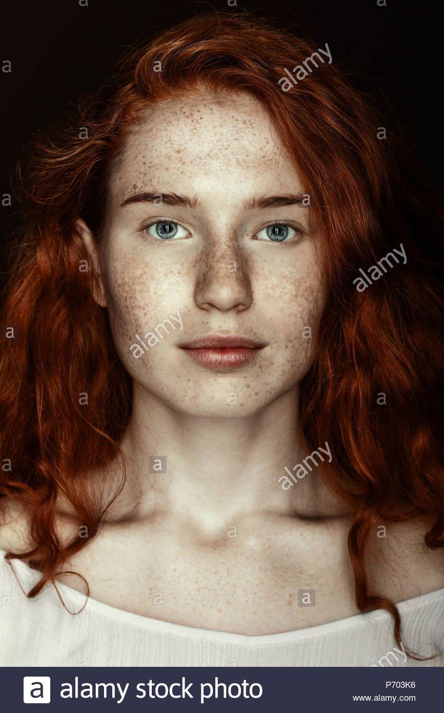 Cute freckled redhead