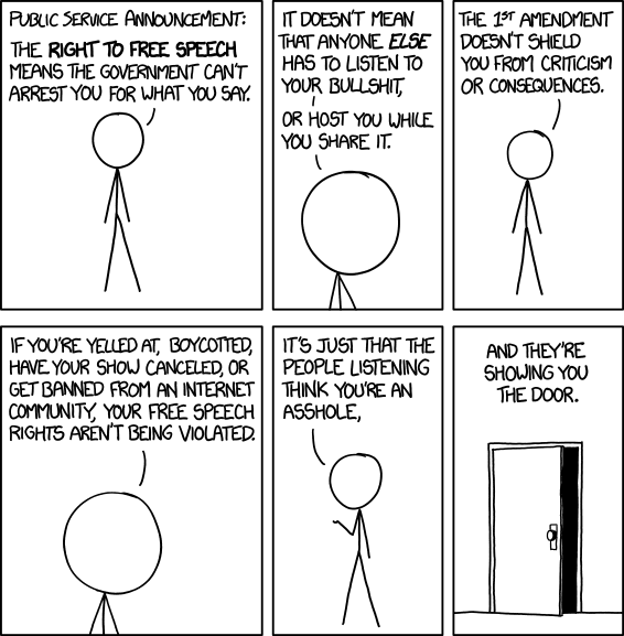 Monarch reccomend Hate speech cartoon strip