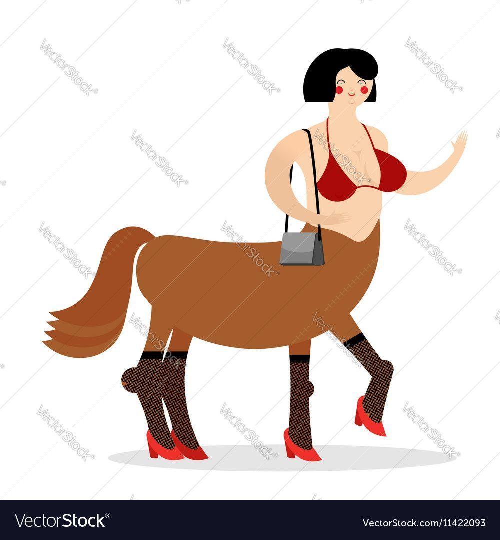 Toon slut takes on centaurs