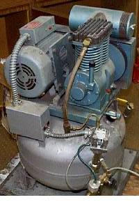 Hustler air compressor