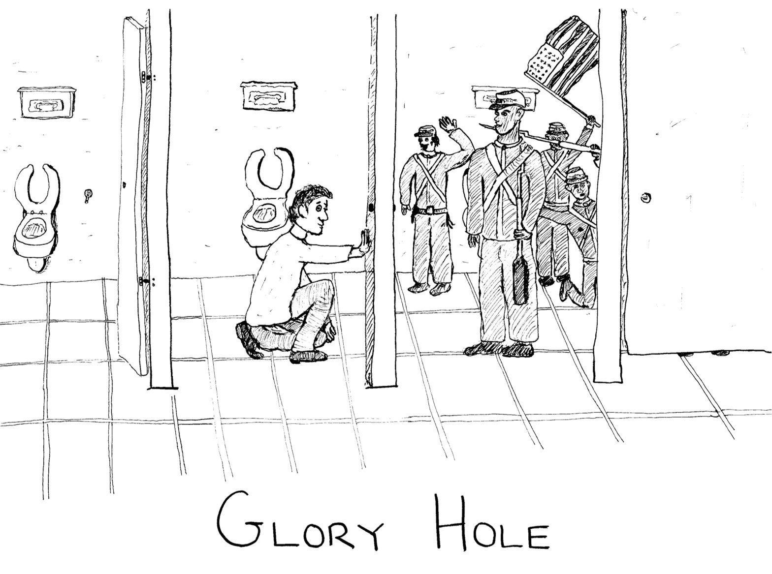 Find a glory hole