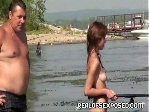 Fish in ass video sex