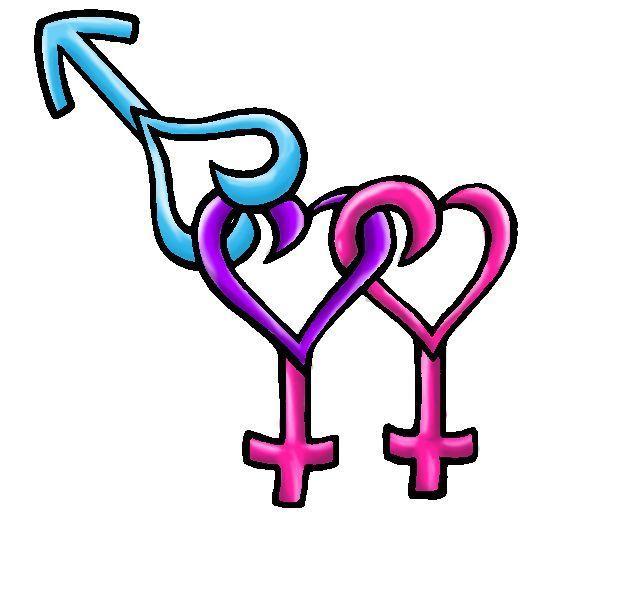 Female bisexual art