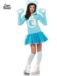 A adult sized care bear costume