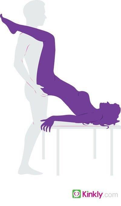 Human butterfly sex position