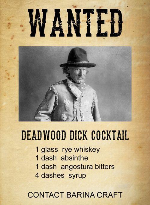 Deadwood dick wanted poster