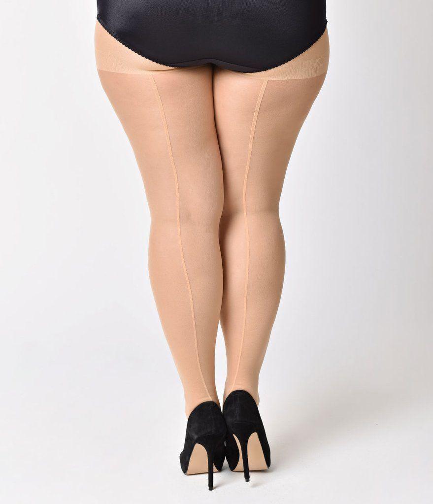Breezy reccomend Pantyhose with back seam