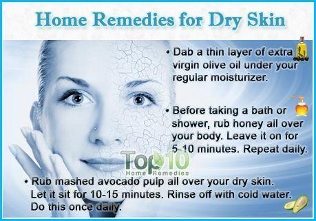 Facial treatment for dry skin
