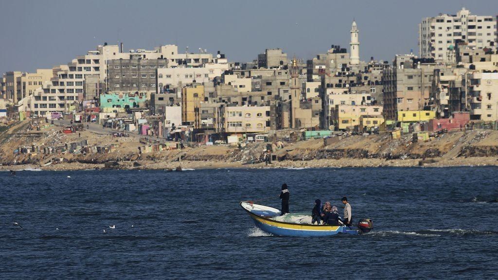 Gaza strip sea