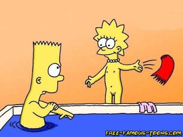 Bart and lisa hiden orgy