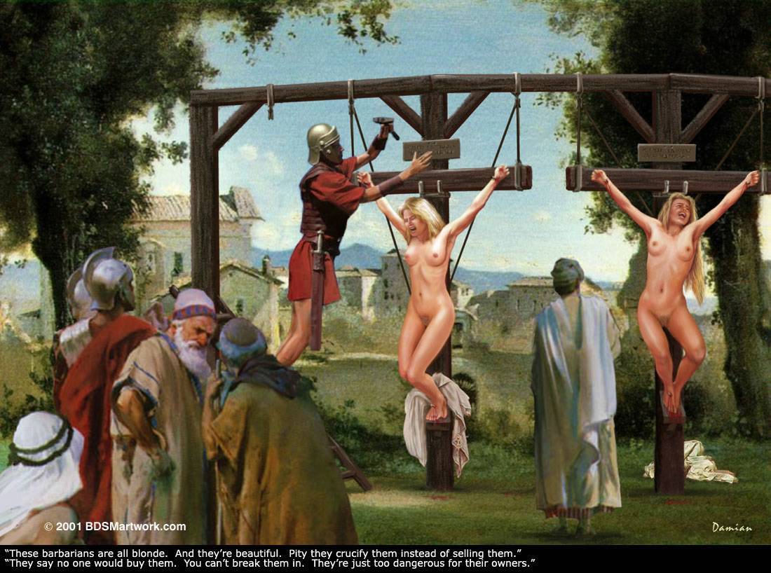 Crucifixion Bdsm.