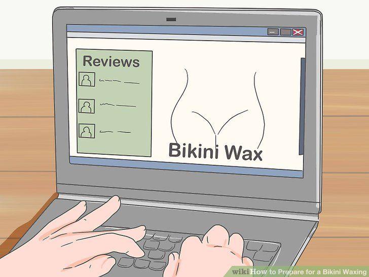 Bikini tip waxing