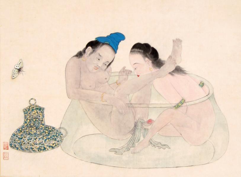 Iron reccomend Chinese erotic paintings watercolors