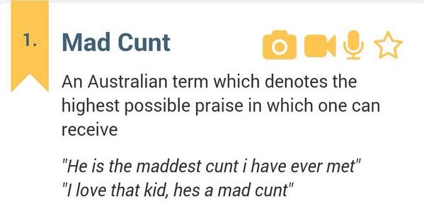 Definition of a cunt