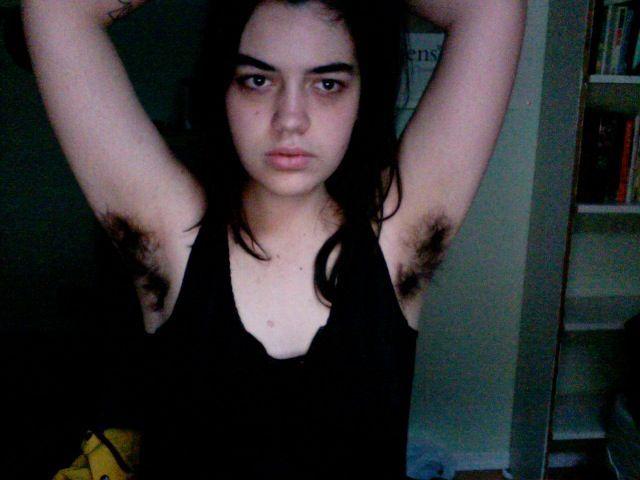 Chubby young girls with hiary armpits