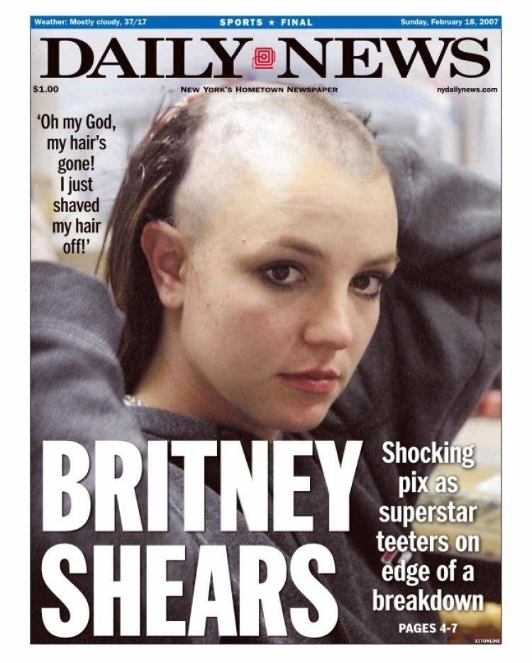 Sherry reccomend Britney head shaved