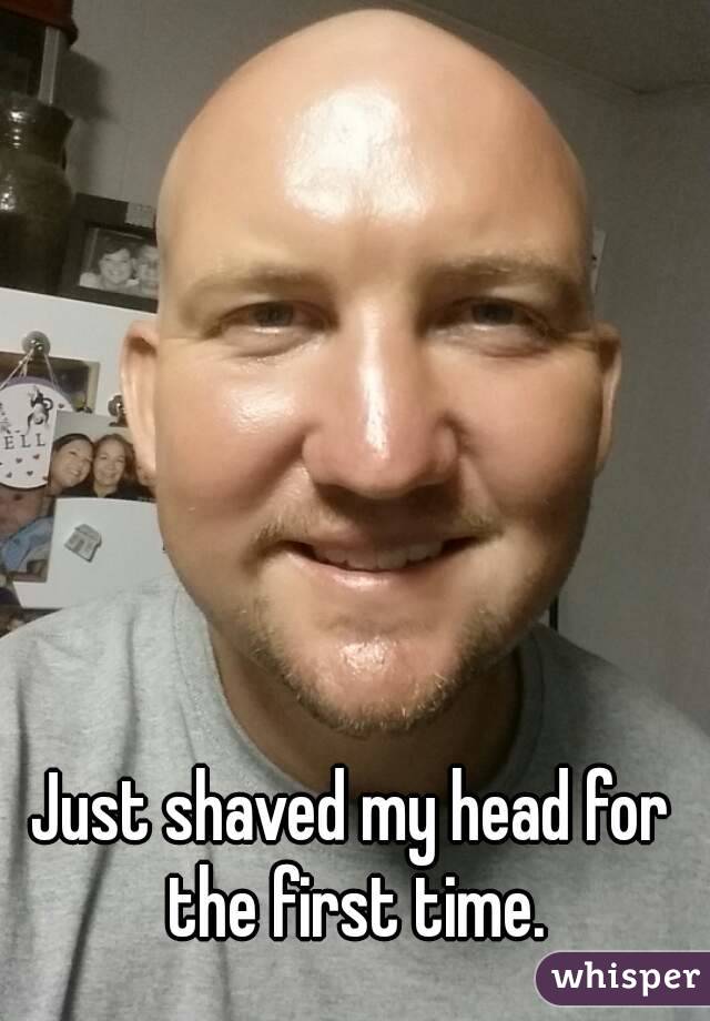 First time shaved