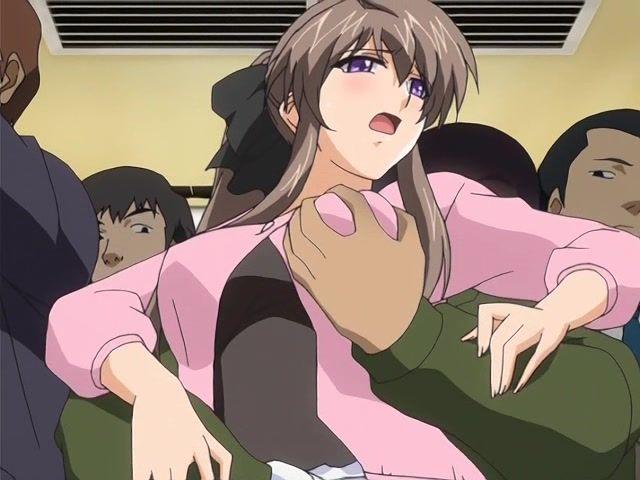 best of Train groping anime Hentai