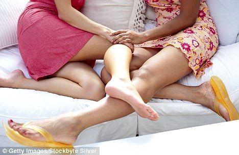 best of And large feet Lesbian
