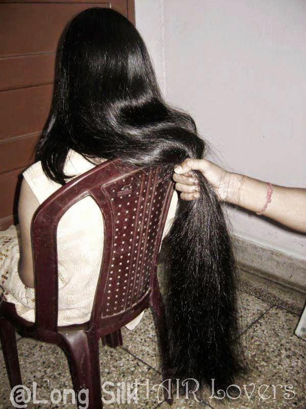 Long indian hair fetish
