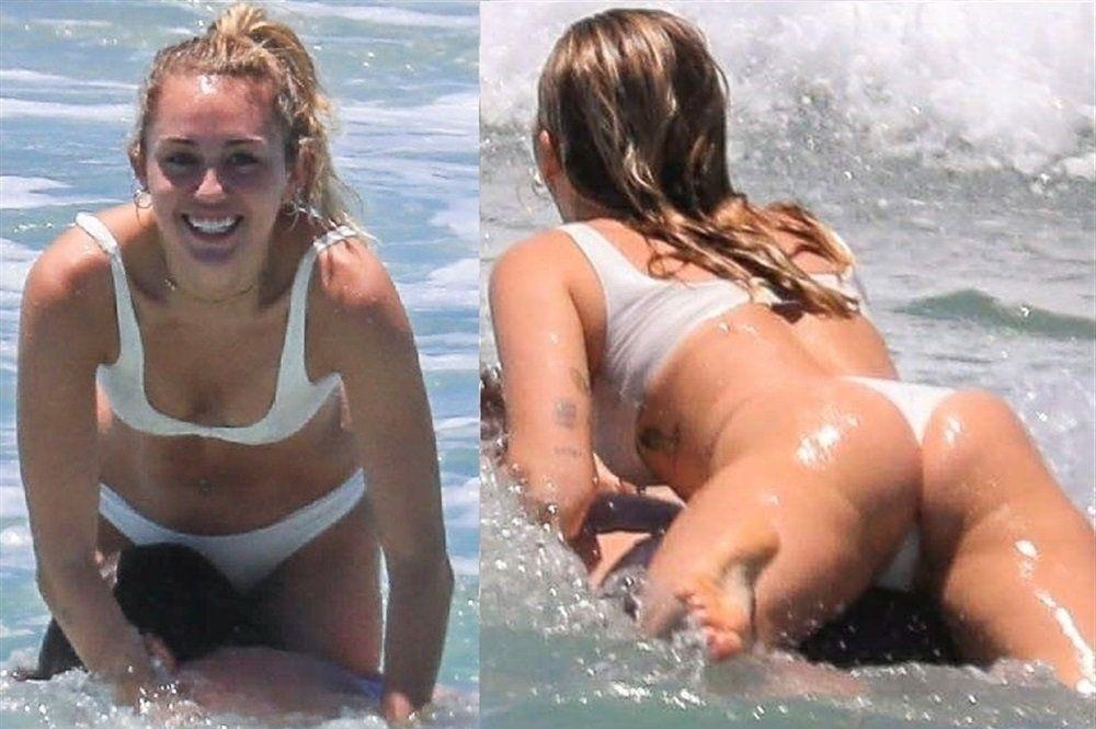 best of Hole naked ass Miley cyrus