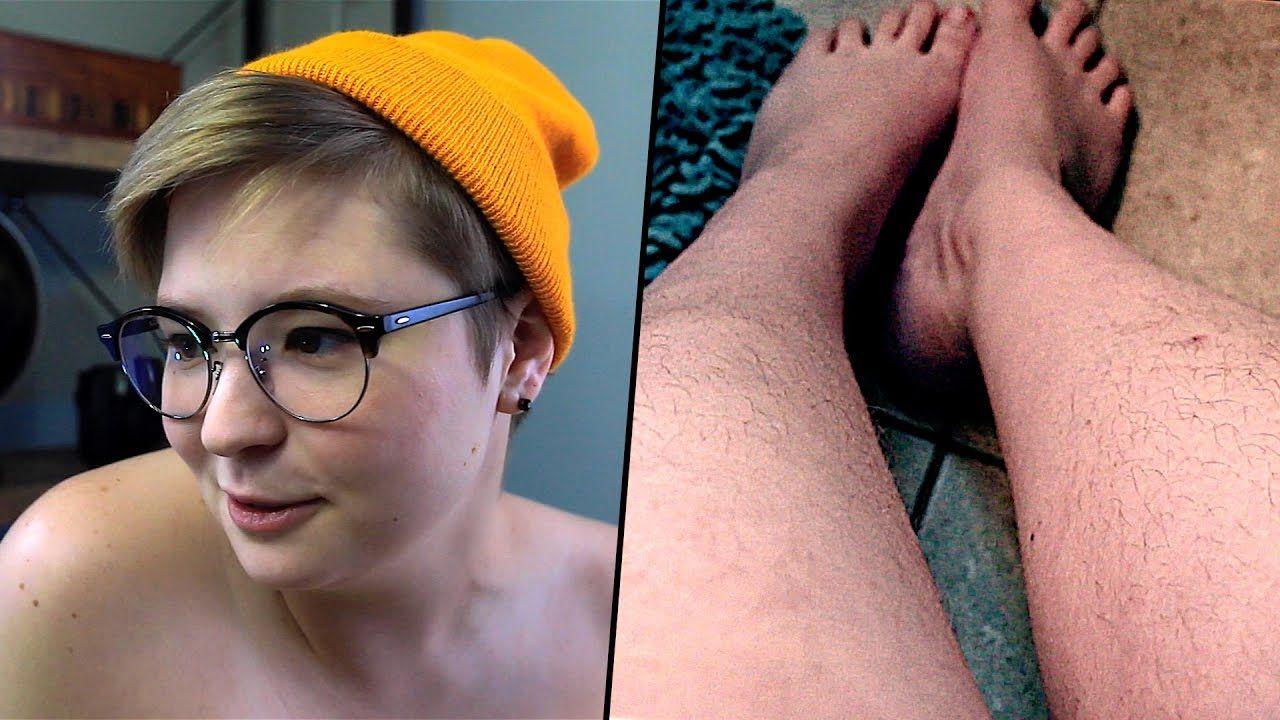 My girlfriend shaved her feet
