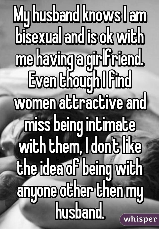 Hazy reccomend My husband is bisexual help