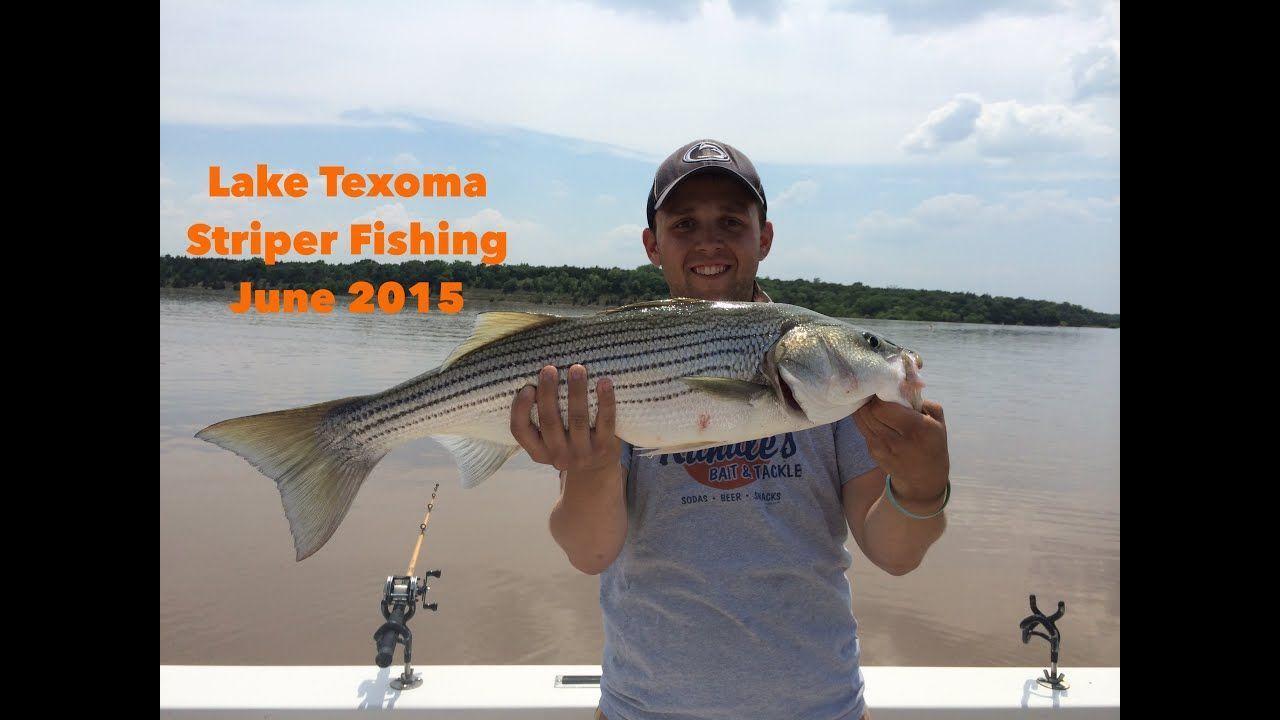 Hook reccomend Redhead charters stripers texoma