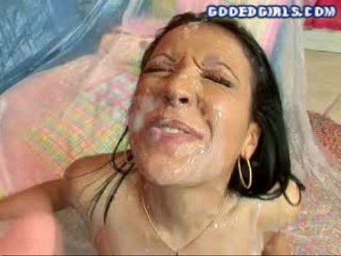 Naked Girls Fantastic Facial With Sperm Photos